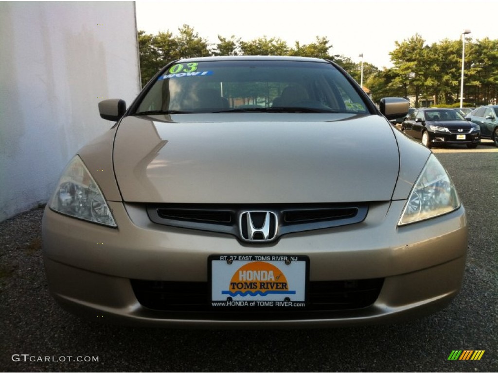 2003 Accord LX Sedan - Desert Mist Metallic / Ivory photo #2