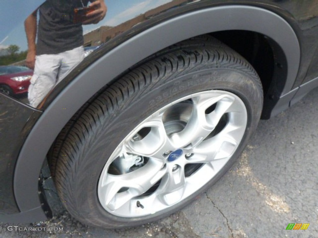 2014 Escape Titanium 2.0L EcoBoost 4WD - Tuxedo Black / Charcoal Black photo #7