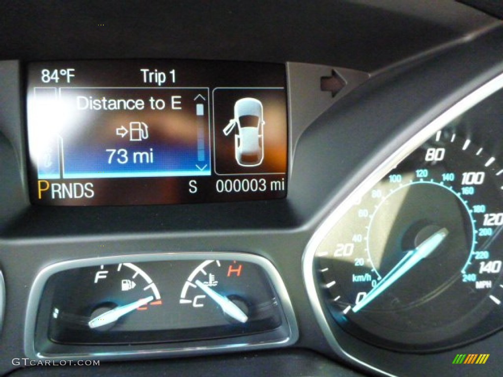 2014 Escape Titanium 2.0L EcoBoost 4WD - Tuxedo Black / Charcoal Black photo #14