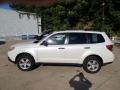 2011 Satin White Pearl Subaru Forester 2.5 X  photo #1