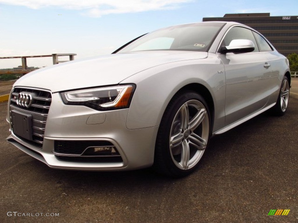 Ice Silver Metallic 2014 Audi S5 3.0T Premium Plus quattro Coupe Exterior Photo #84817710