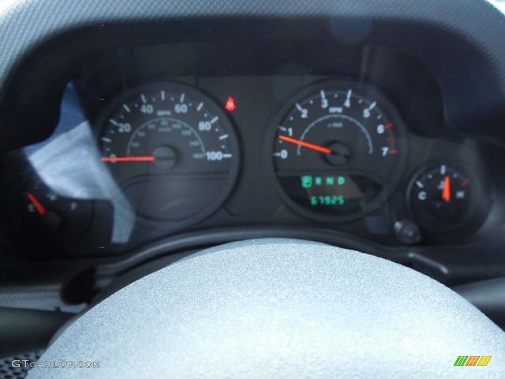 2009 Wrangler X 4x4 - Deep Water Blue Pearl Coat / Dark Slate Gray/Medium Slate Gray photo #18