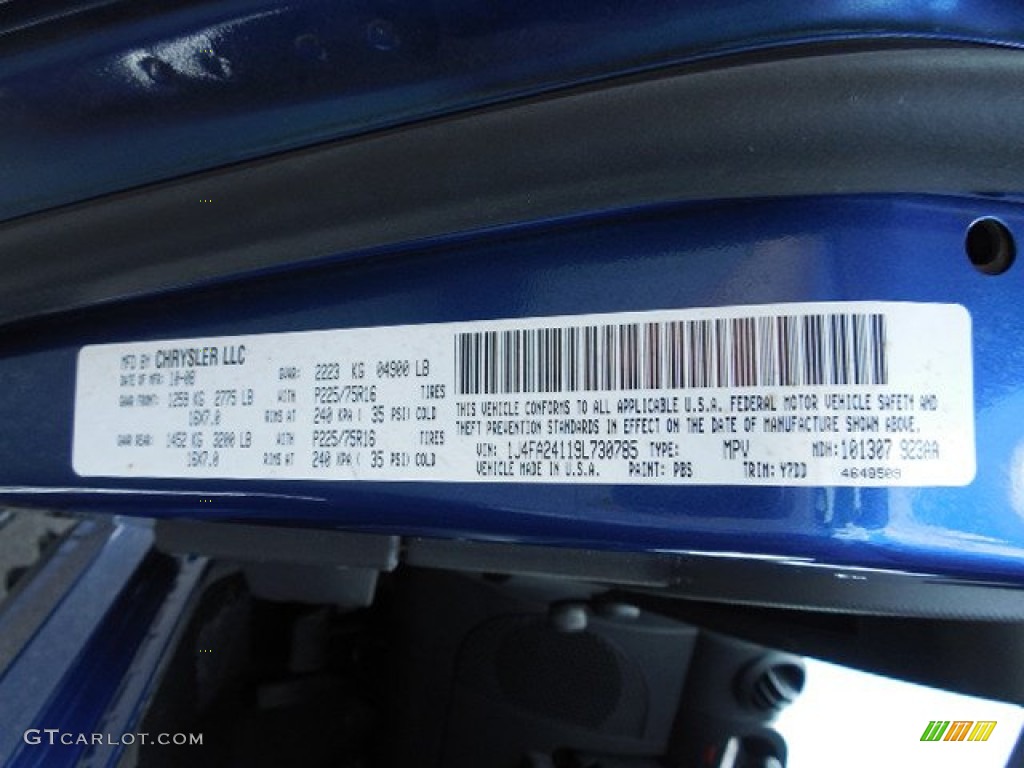 2009 Wrangler X 4x4 - Deep Water Blue Pearl Coat / Dark Slate Gray/Medium Slate Gray photo #23