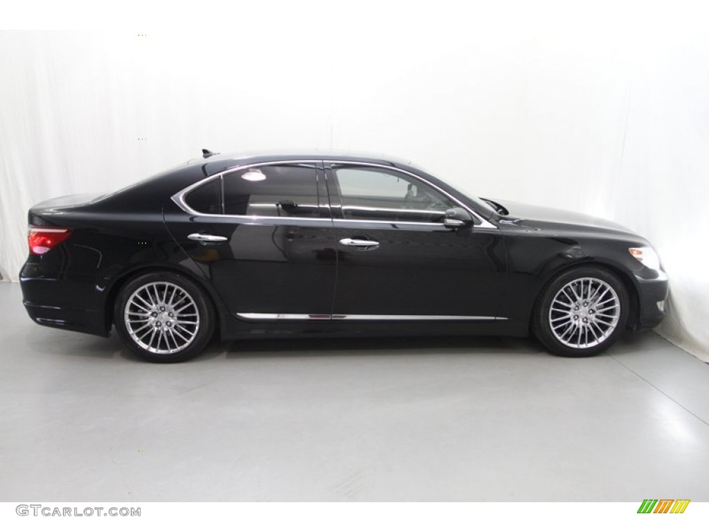 Obsidian Black 2010 Lexus LS 460 Exterior Photo #84818010