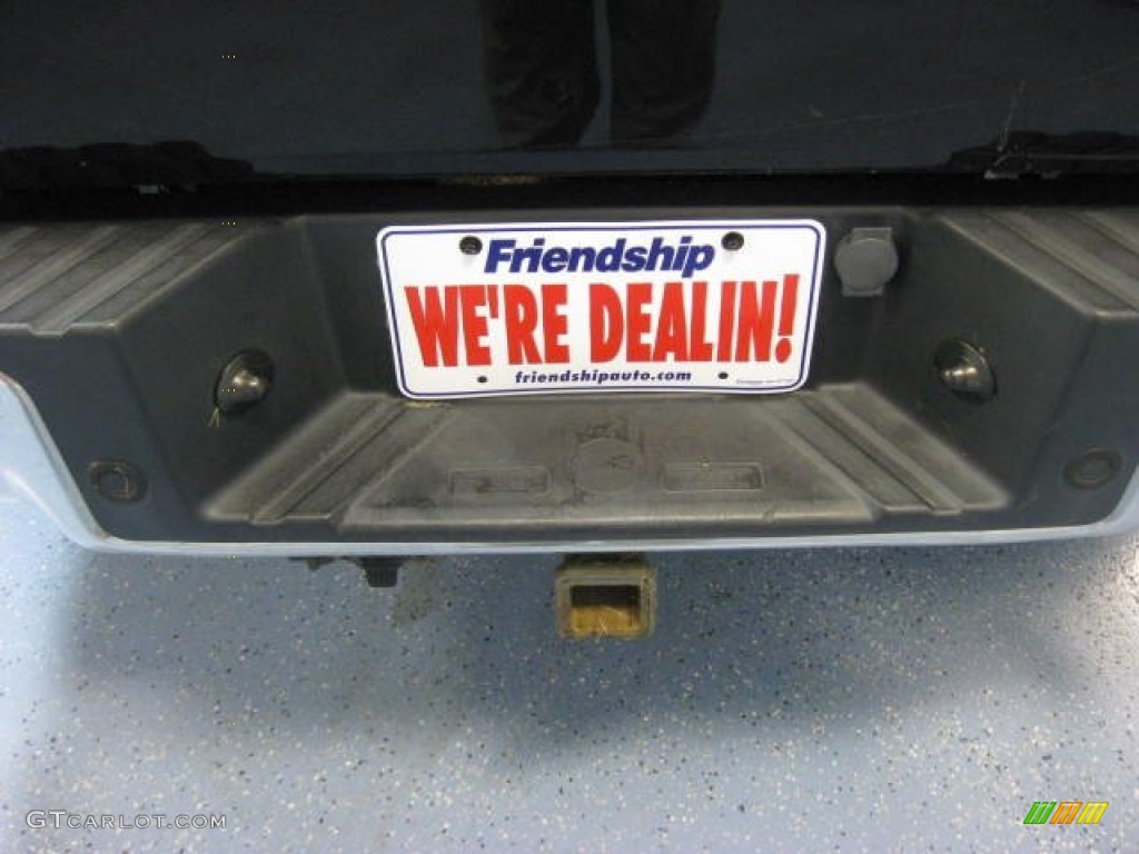 2004 F150 Lariat SuperCrew 4x4 - Black / Black photo #6
