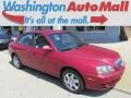 2005 Electric Red Metallic Hyundai Elantra GLS Sedan #84809711