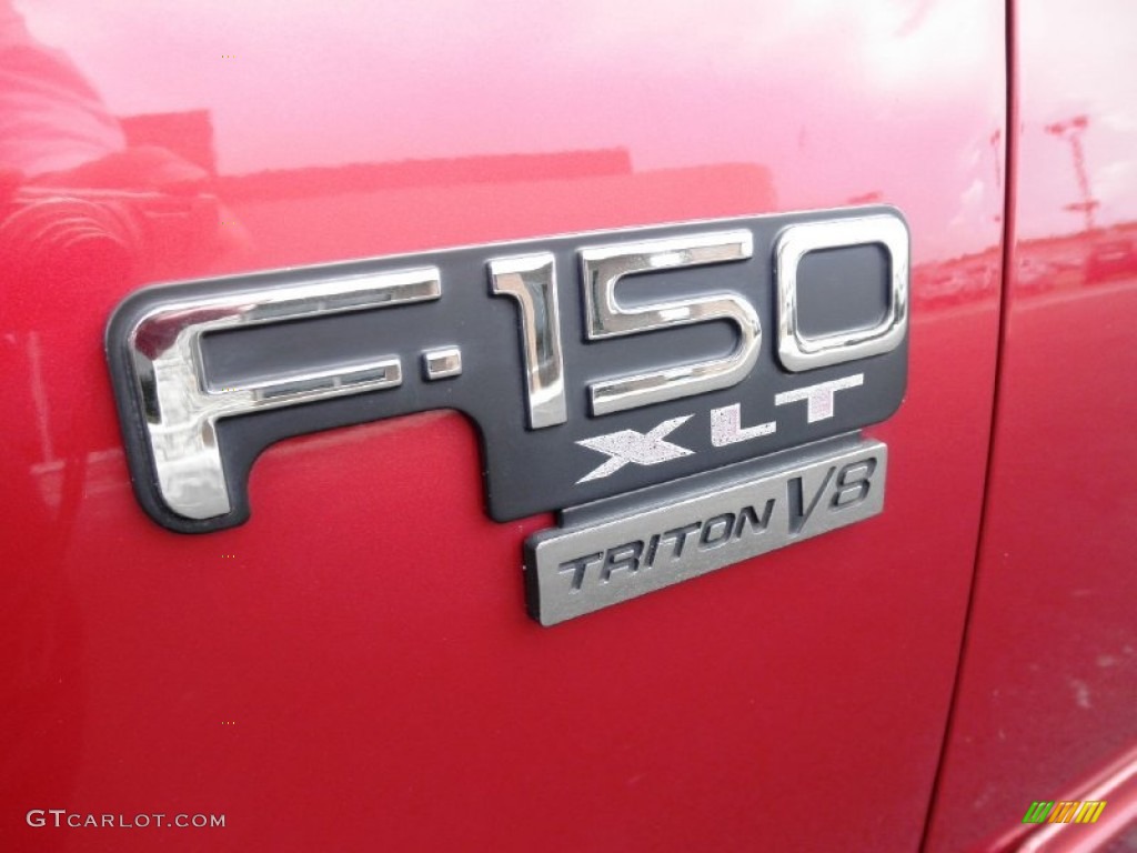 2004 F150 XLT Heritage SuperCab - Toreador Red Metallic / Heritage Graphite Grey photo #5