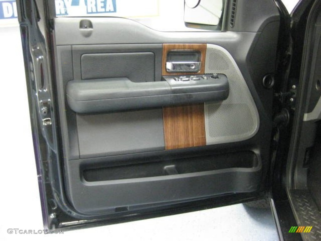 2004 F150 Lariat SuperCrew 4x4 - Black / Black photo #11