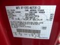 FL: Toreador Red Metallic 2004 Ford F150 XLT Heritage SuperCab Color Code