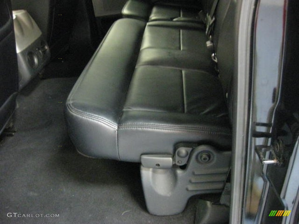 2004 F150 Lariat SuperCrew 4x4 - Black / Black photo #13