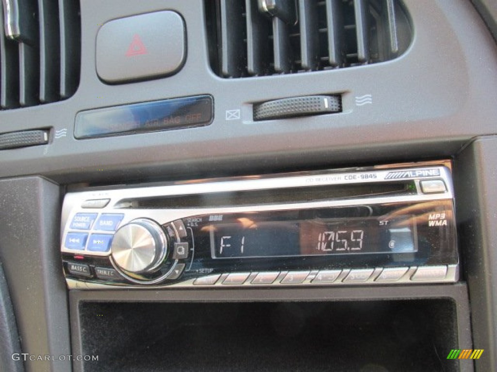 2005 Elantra GLS Sedan - Electric Red Metallic / Gray photo #14