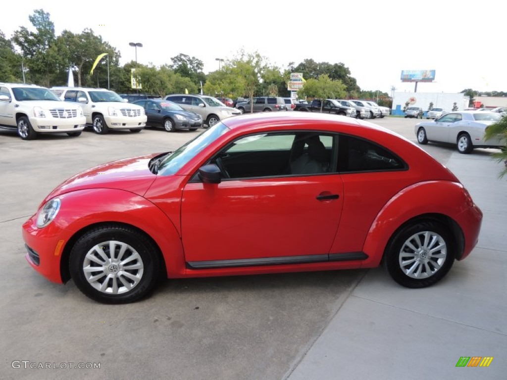 Tornado Red 2012 Volkswagen Beetle 2.5L Exterior Photo #84819981