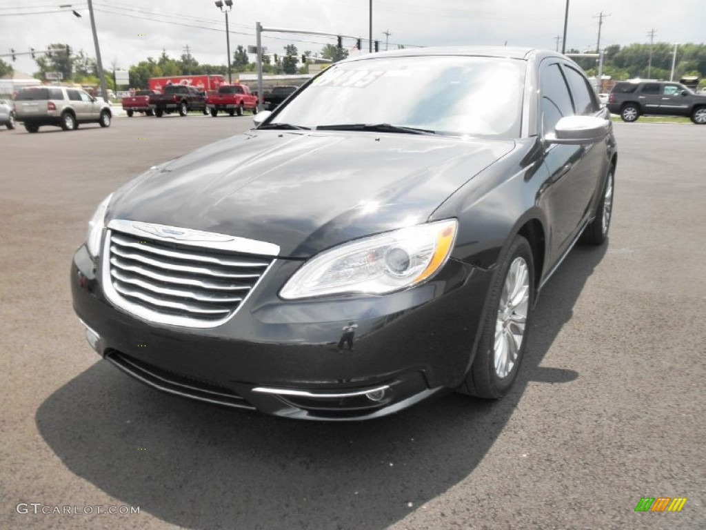 Black 2012 Chrysler 200 Limited Sedan Exterior Photo #84820677