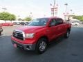 2010 Radiant Red Toyota Tundra TRD CrewMax  photo #3