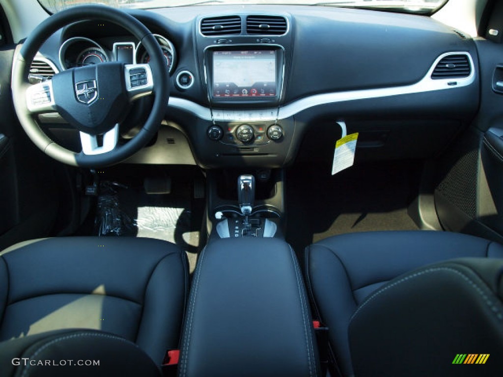 2014 Dodge Journey Limited Black Dashboard Photo #84821391