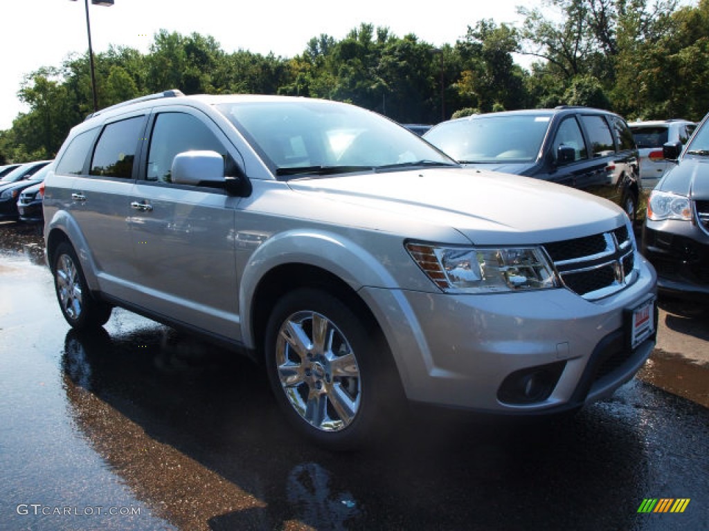 2014 Journey SXT - Bright Silver Metallic / Black photo #2