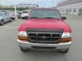 1999 Bright Red Ford Ranger XLT Extended Cab 4x4  photo #4