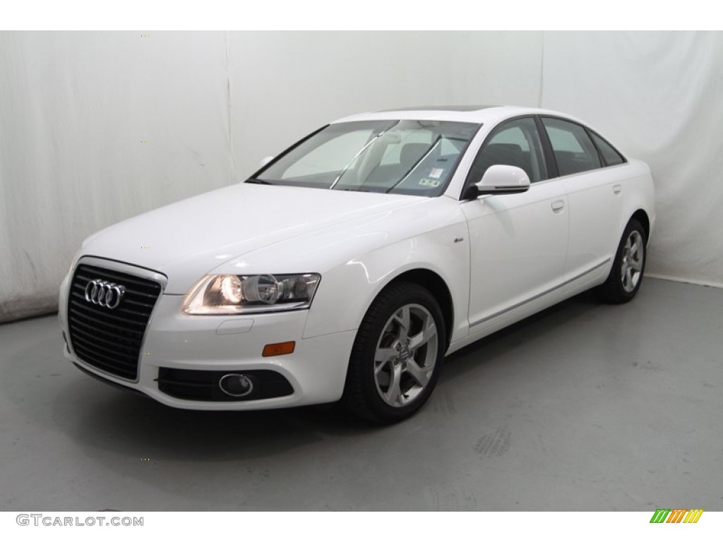 Ibis White 2011 Audi A6 3.2 Sedan Exterior Photo #84821922