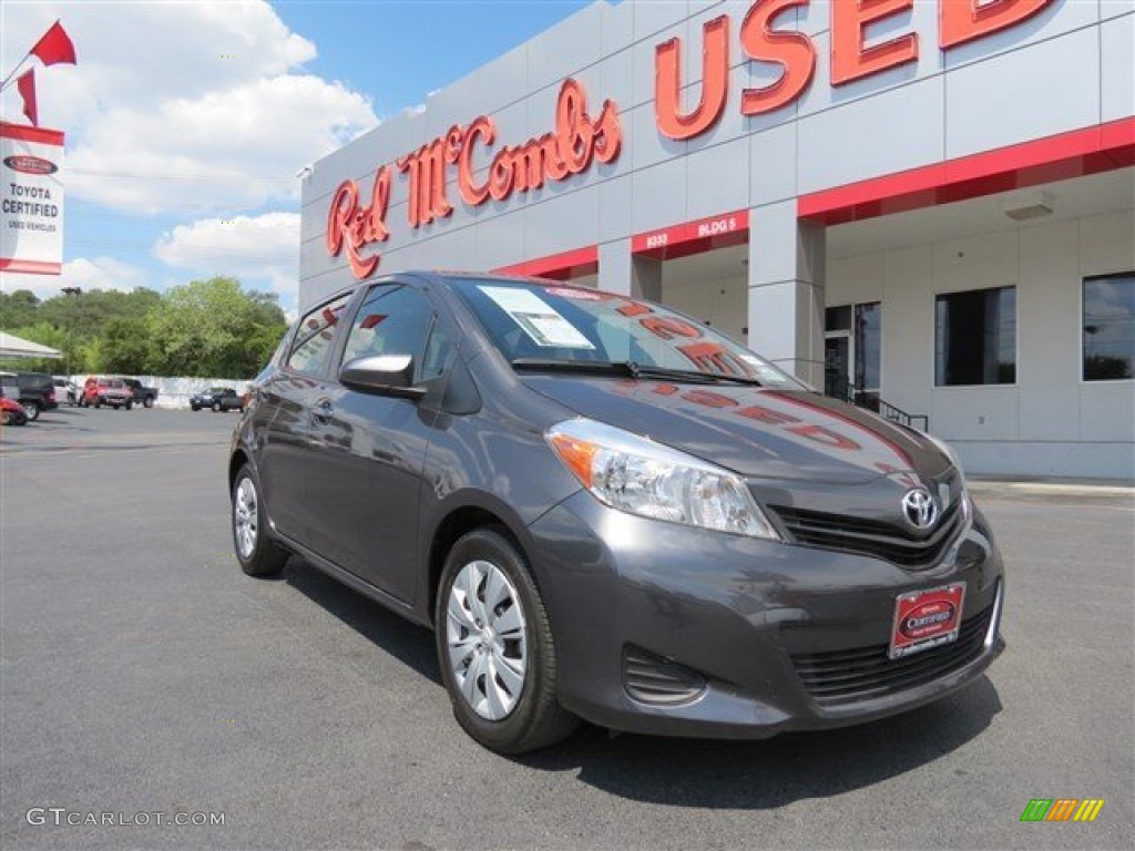 Magnetic Gray Metallic Toyota Yaris