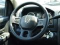 2013 Ram 3500 Black/Diesel Gray Interior Steering Wheel Photo