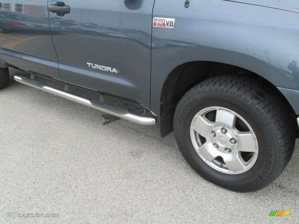 2008 Tundra TRD CrewMax 4x4 - Slate Gray Metallic / Graphite Gray photo #3