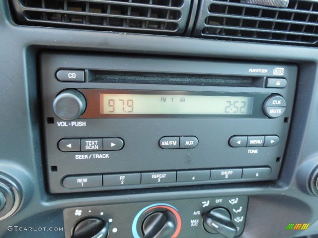 2011 Ford Ranger Sport SuperCab Audio System Photo #84822507