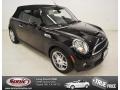 Midnight Black 2009 Mini Cooper S Convertible
