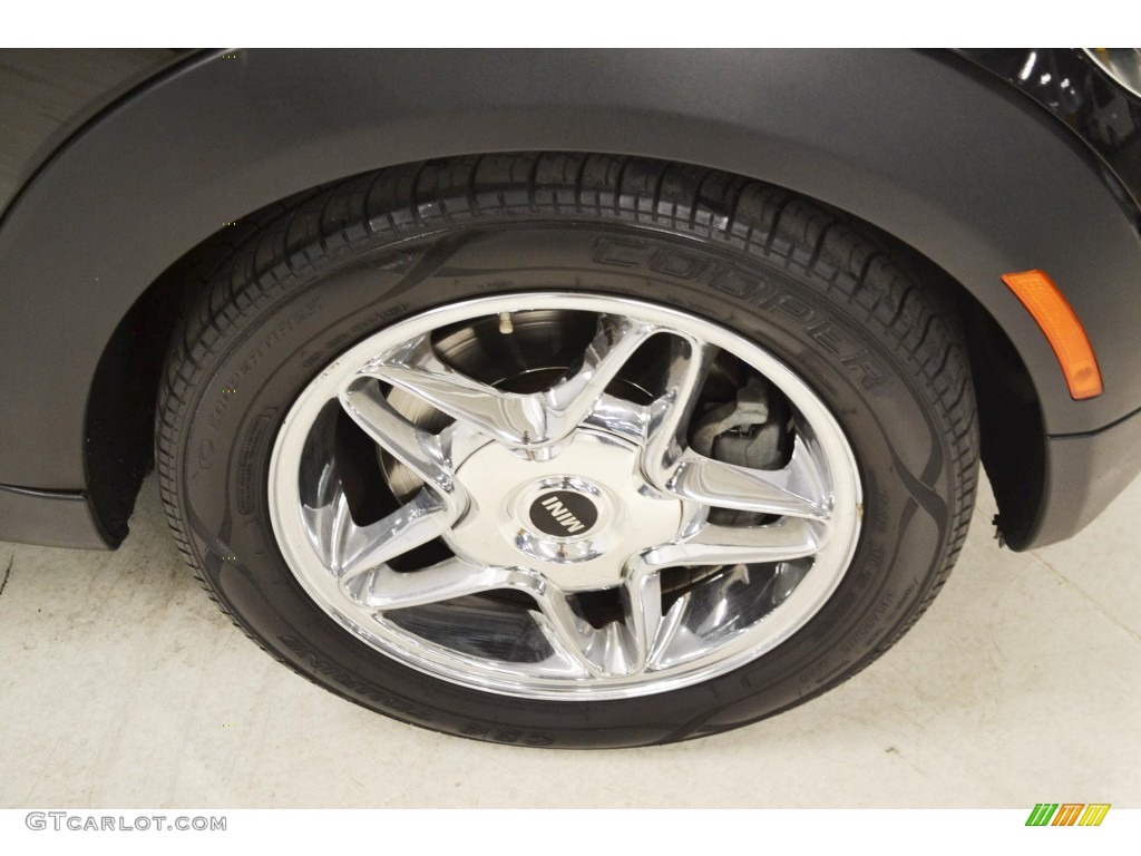 2009 Cooper S Convertible - Midnight Black / Punch Carbon Black Leather photo #3