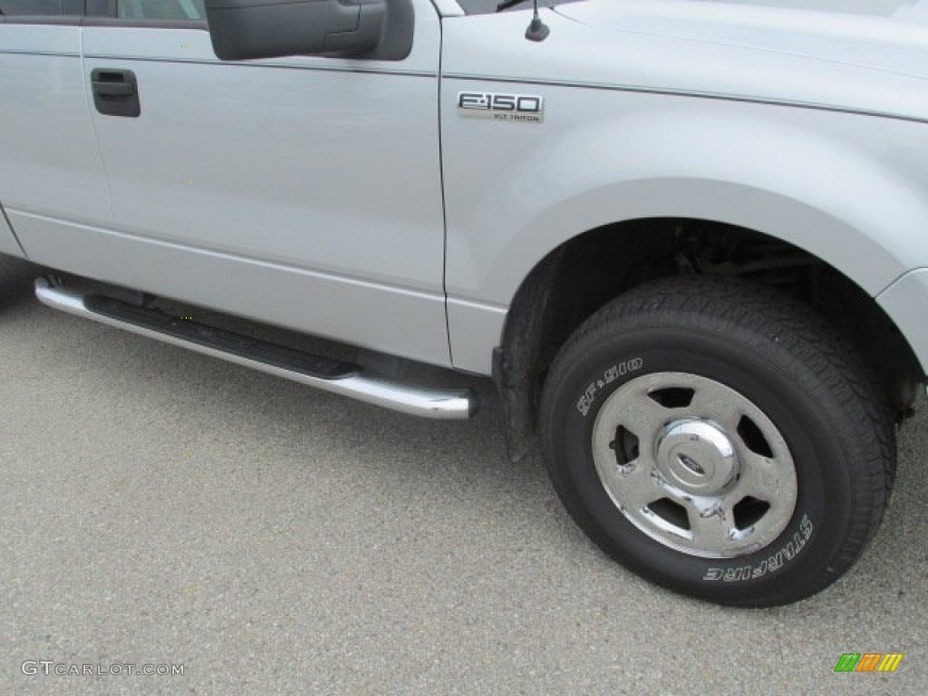 2006 F150 XLT SuperCab 4x4 - Silver Metallic / Medium/Dark Flint photo #3