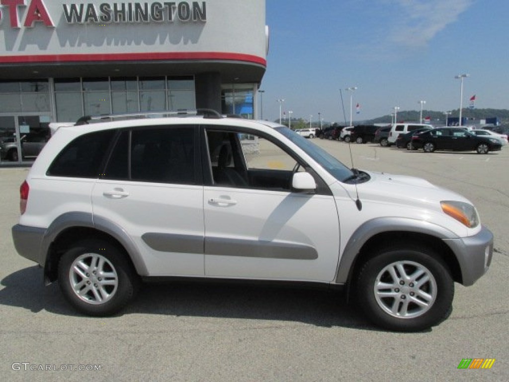 2003 RAV4 4WD - Natural White / Gray photo #2
