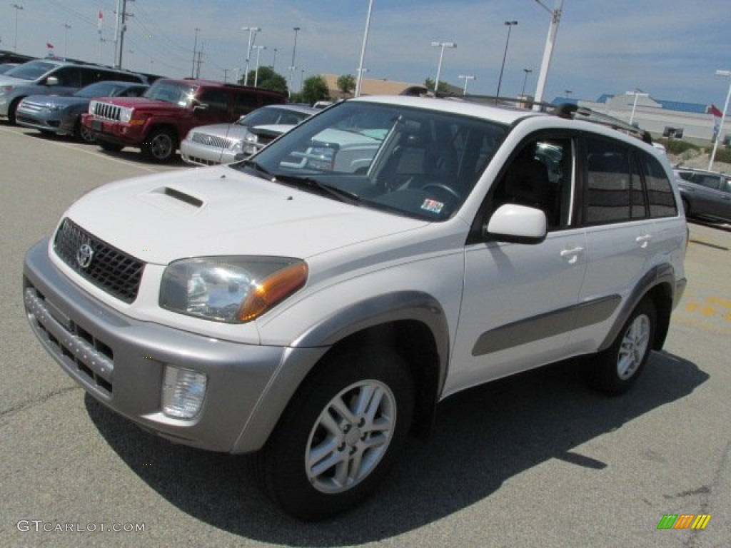 2003 RAV4 4WD - Natural White / Gray photo #6