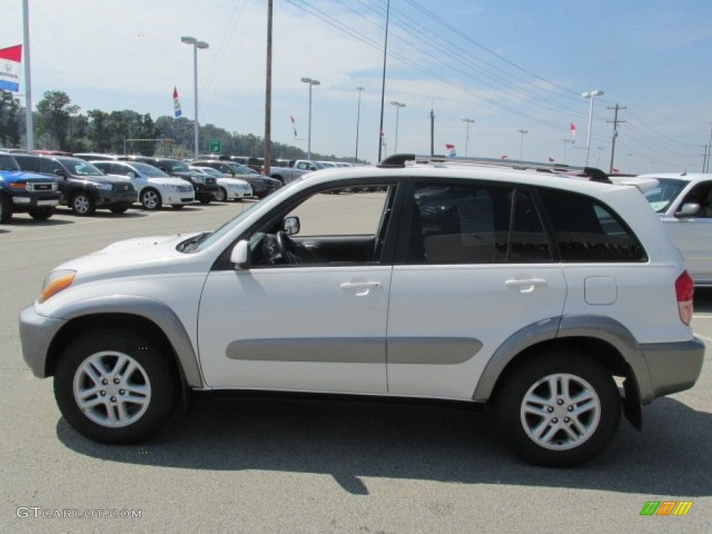2003 RAV4 4WD - Natural White / Gray photo #7