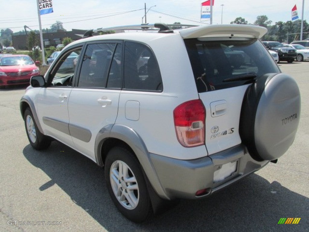 2003 RAV4 4WD - Natural White / Gray photo #8