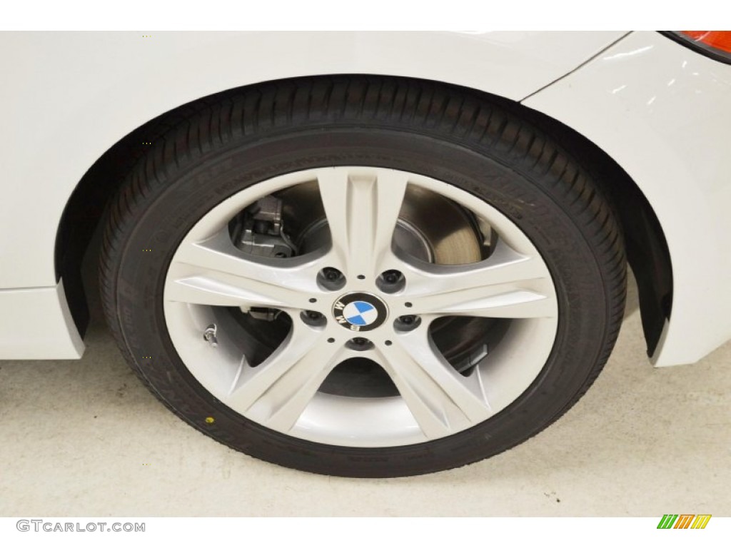 2013 1 Series 128i Coupe - Alpine White / Black photo #3