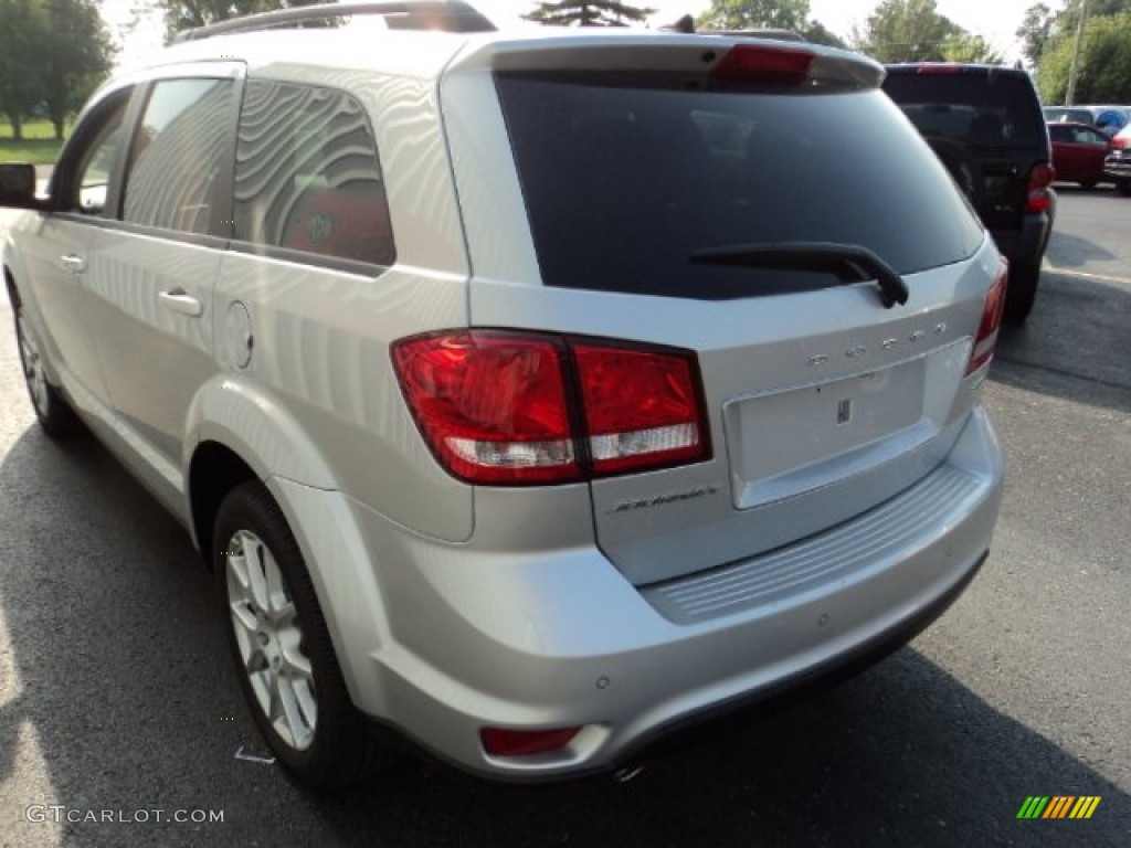 2014 Journey SXT - Bright Silver Metallic / Black photo #3