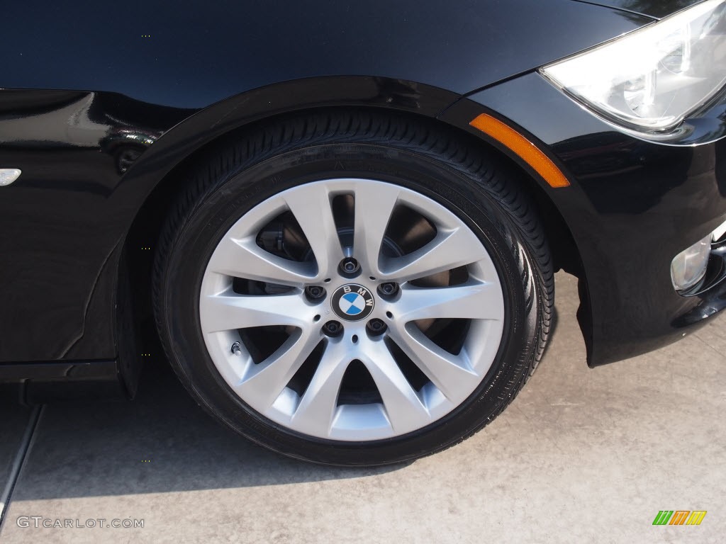 2011 3 Series 328i Coupe - Jet Black / Black photo #2