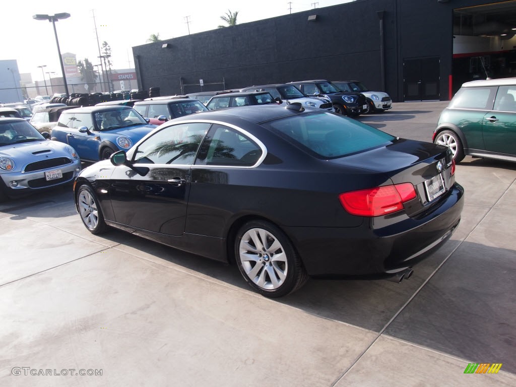 2011 3 Series 328i Coupe - Jet Black / Black photo #6