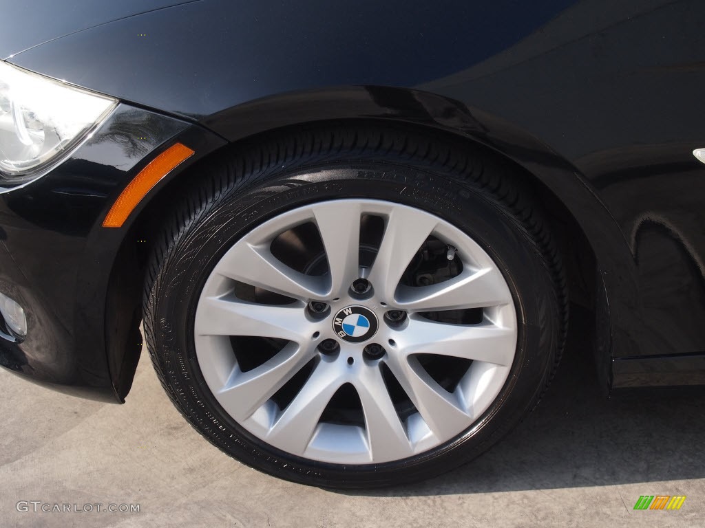 2011 3 Series 328i Coupe - Jet Black / Black photo #12