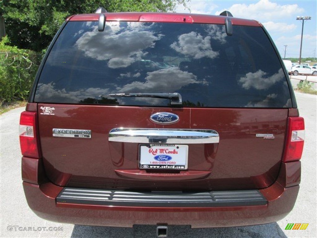 2008 Expedition EL Limited 4x4 - Dark Copper Metallic / Charcoal Black photo #5