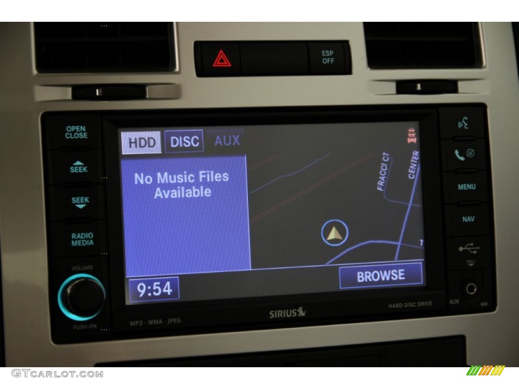 2008 300 C HEMI AWD - Brilliant Black Crystal Pearl / Dark Slate Gray photo #13