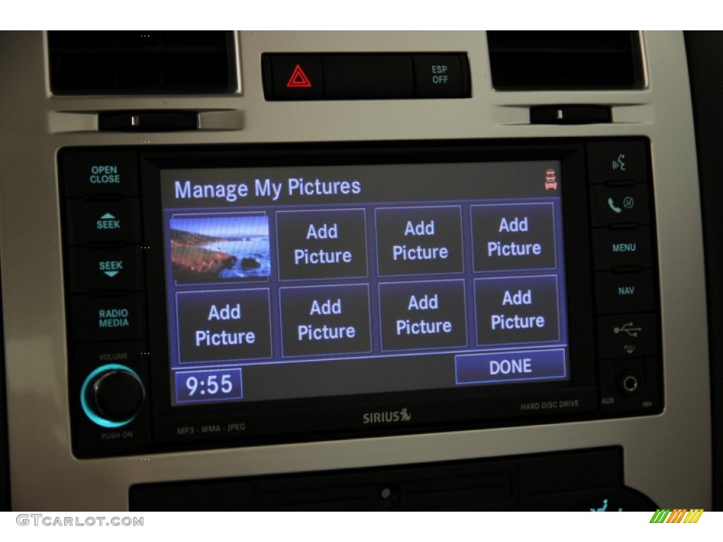 2008 300 C HEMI AWD - Brilliant Black Crystal Pearl / Dark Slate Gray photo #18