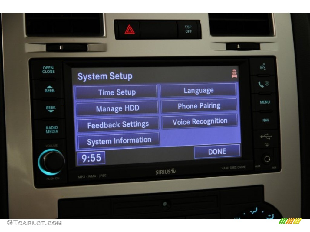 2008 300 C HEMI AWD - Brilliant Black Crystal Pearl / Dark Slate Gray photo #20