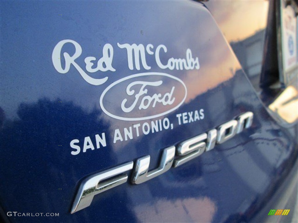 2013 Fusion SE - Deep Impact Blue Metallic / Charcoal Black photo #6