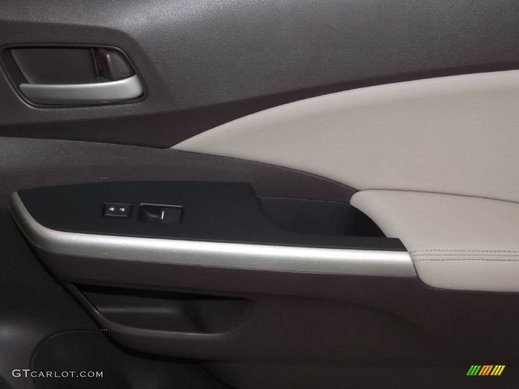 2014 CR-V EX-L - White Diamond Pearl / Beige photo #33
