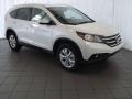 White Diamond Pearl 2014 Honda CR-V EX-L Exterior