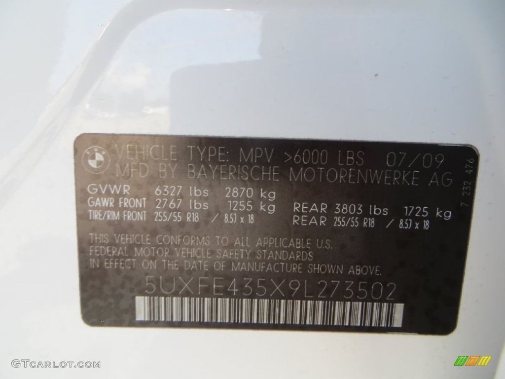 2009 X5 xDrive30i - Alpine White / Beige photo #37