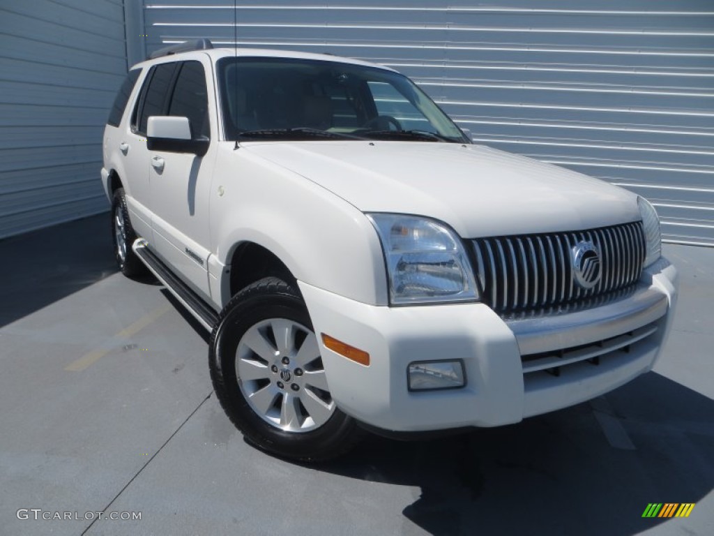 2008 Mountaineer  - White Suede / Camel photo #2