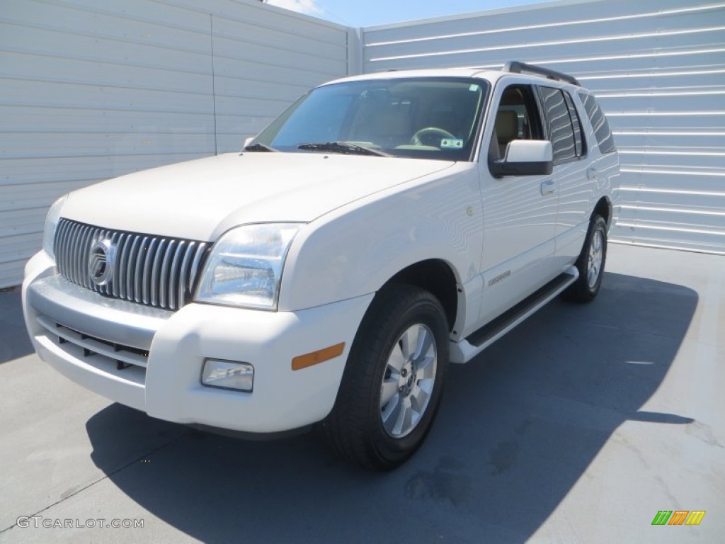 2008 Mountaineer  - White Suede / Camel photo #7