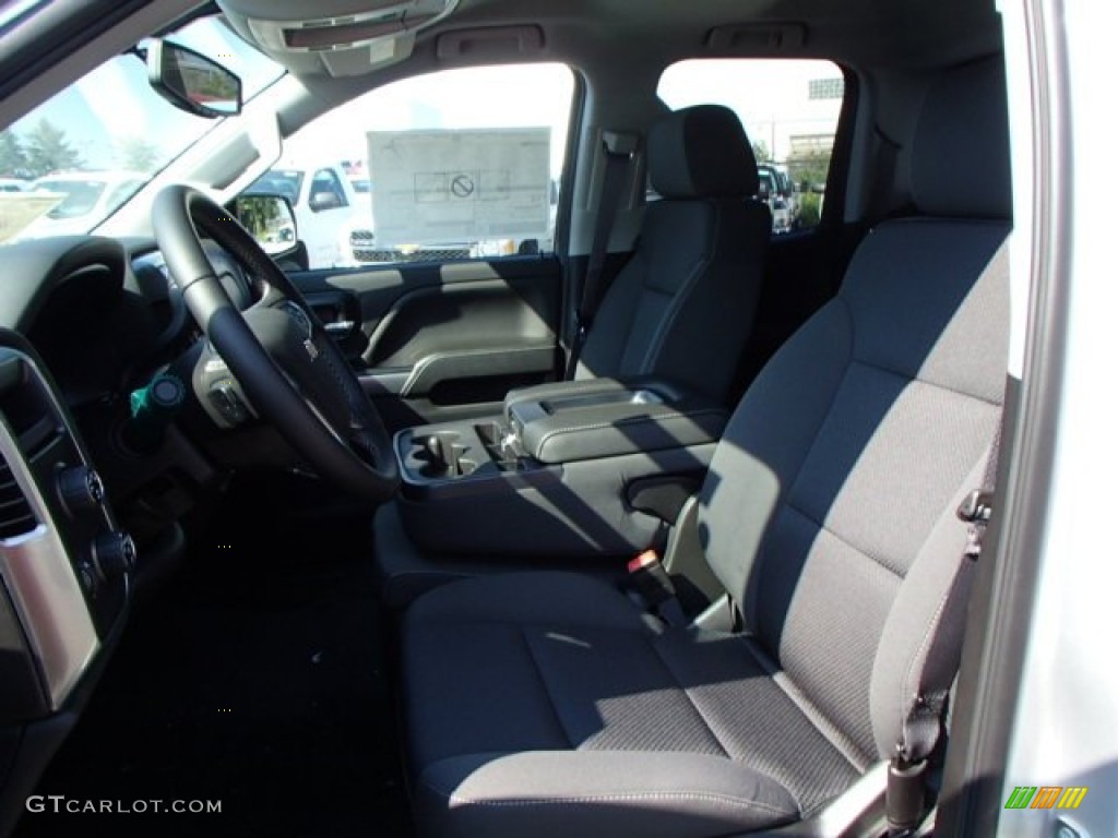 2014 Silverado 1500 LT Double Cab 4x4 - Silver Ice Metallic / Jet Black photo #10