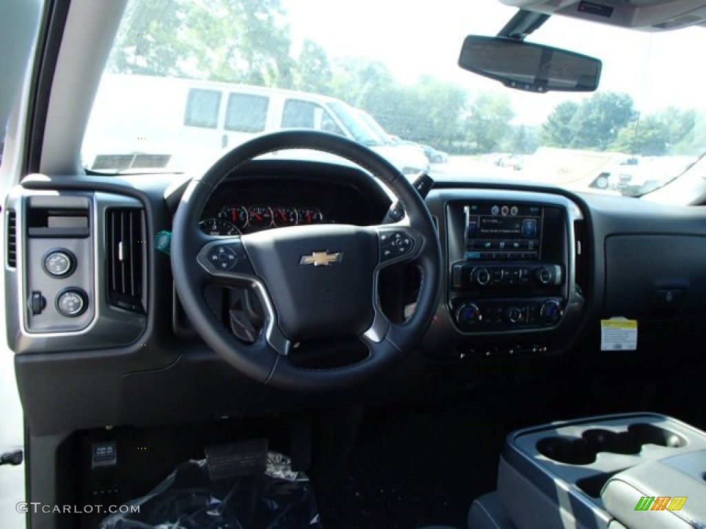 2014 Silverado 1500 LT Double Cab 4x4 - Silver Ice Metallic / Jet Black photo #12